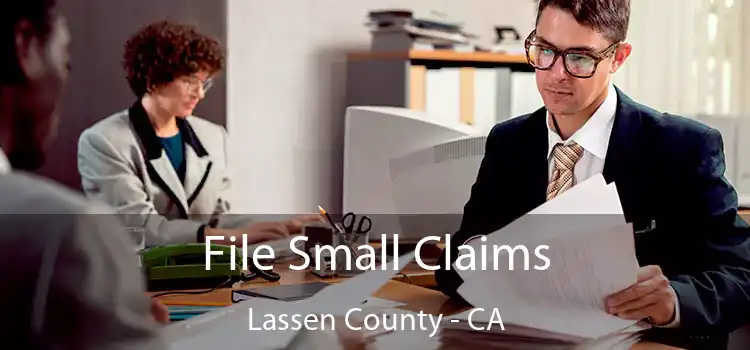 File Small Claims Lassen County - CA