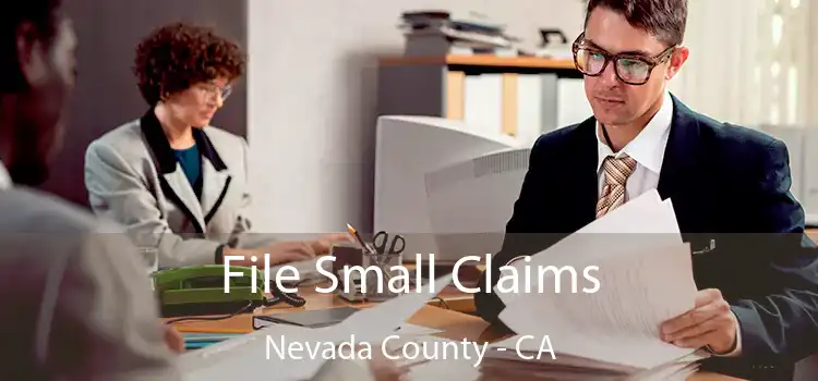 File Small Claims Nevada County - CA