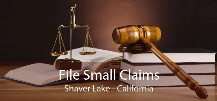 File Small Claims Shaver Lake - California