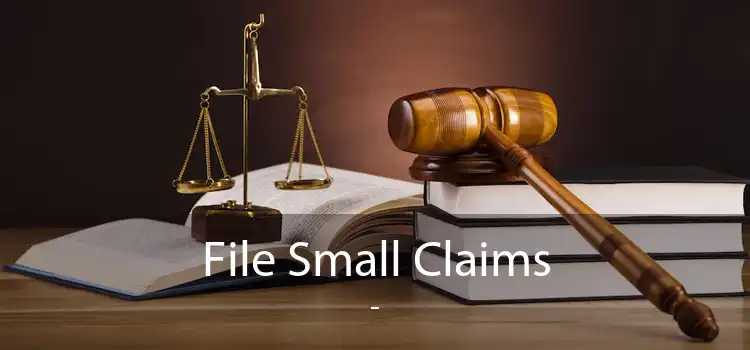 File Small Claims  - 