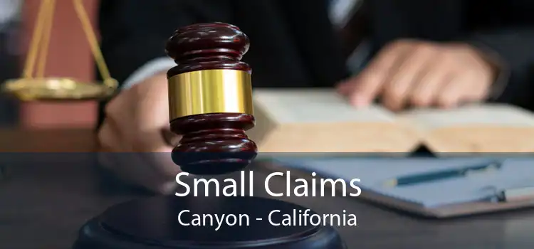 Small Claims Canyon - California