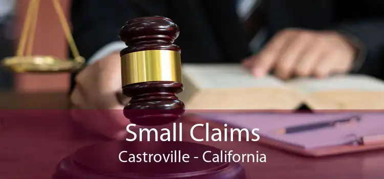 Small Claims Castroville - California