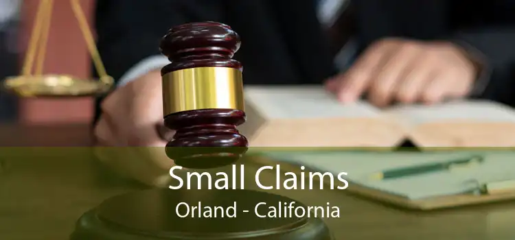 Small Claims Orland - California