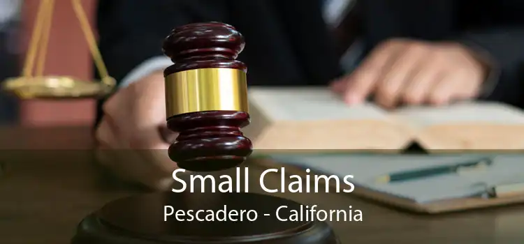 Small Claims Pescadero - California